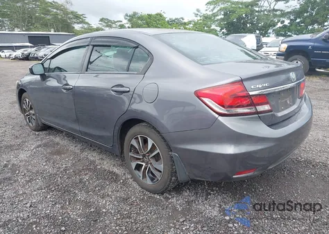 2014 Honda Civic Ex from USA, damaged, VIN 19XFB2F87EE058652